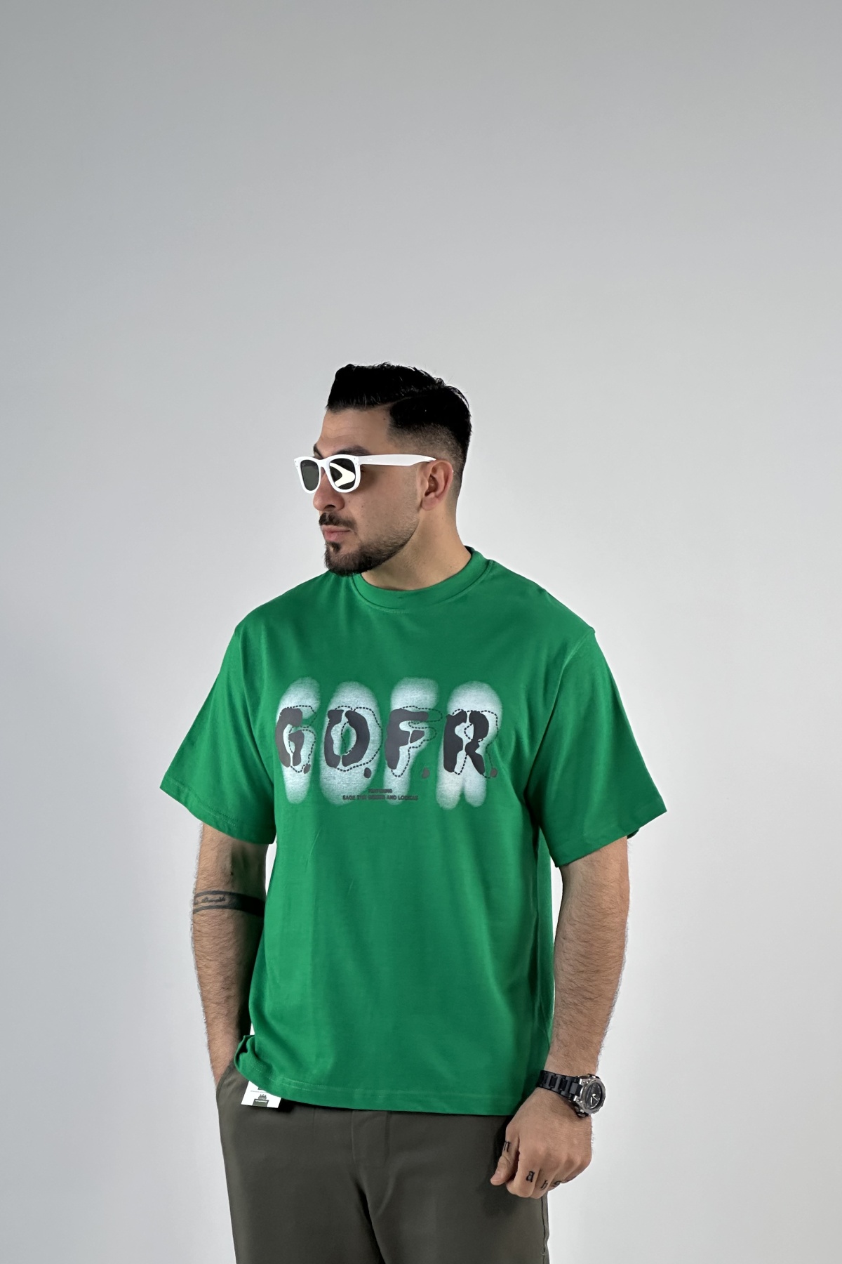 تیشرت چاپ G.D.F.R