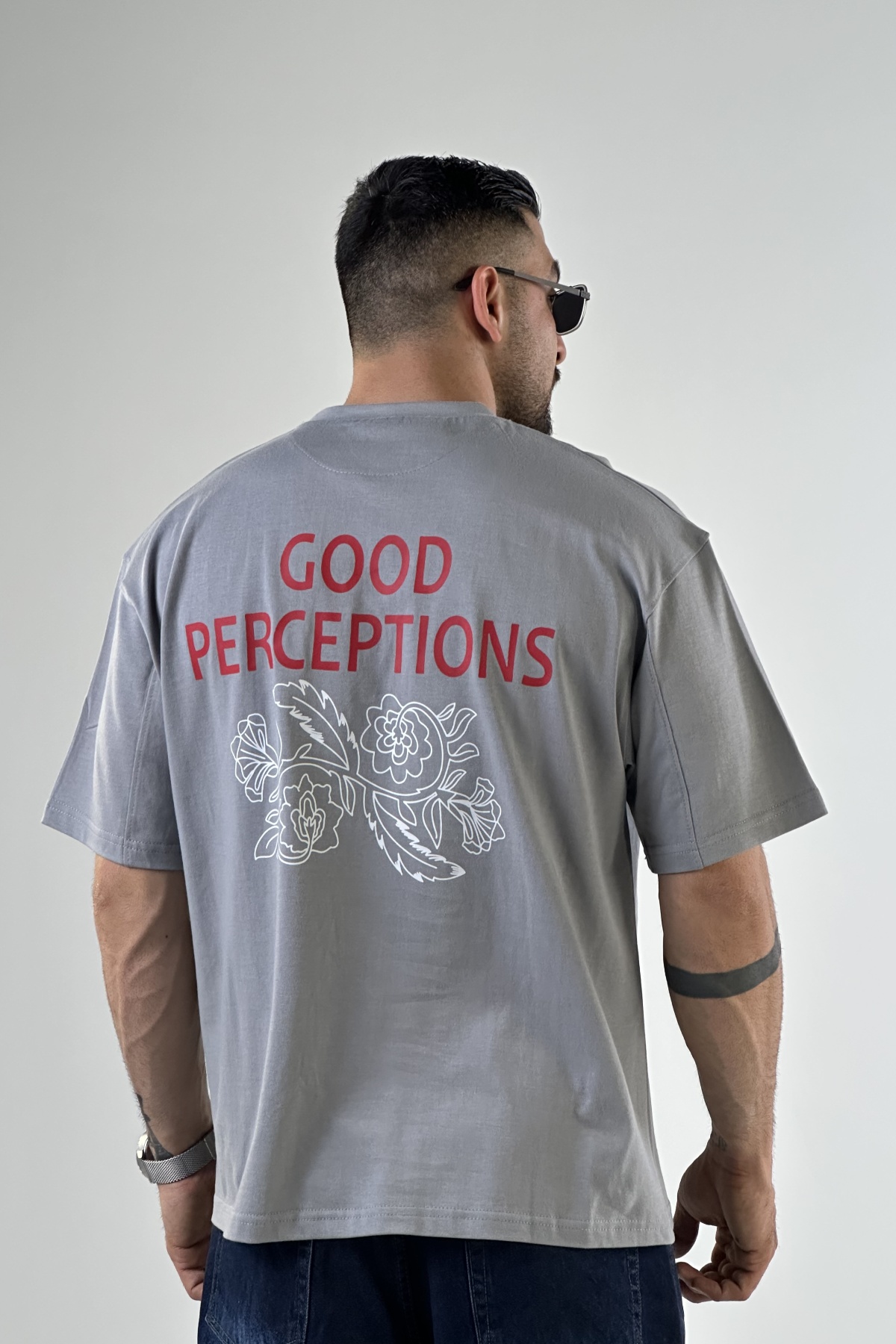 تیشرت چاپ GOOD PERCEPTIONS ماکان (7675)