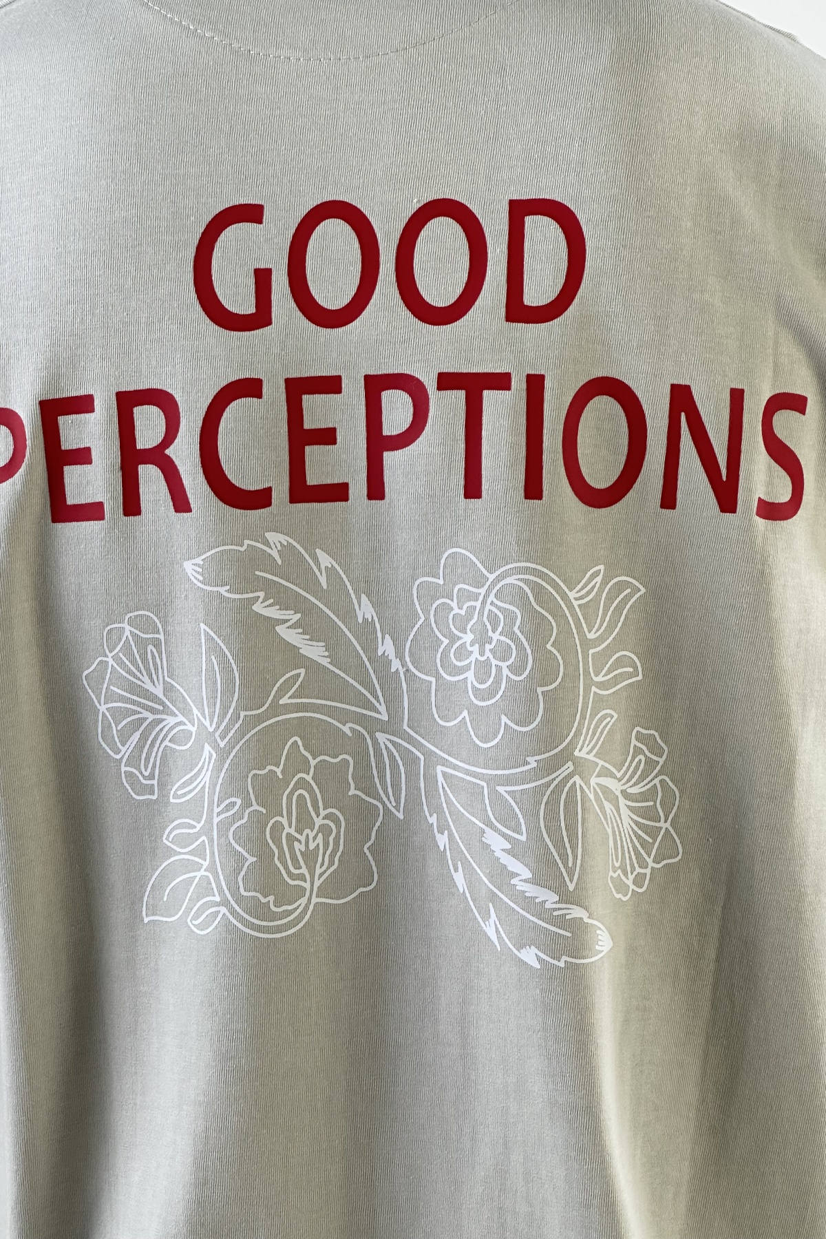 تیشرت چاپ GOOD PERCEPTIONS ماکان (7675)