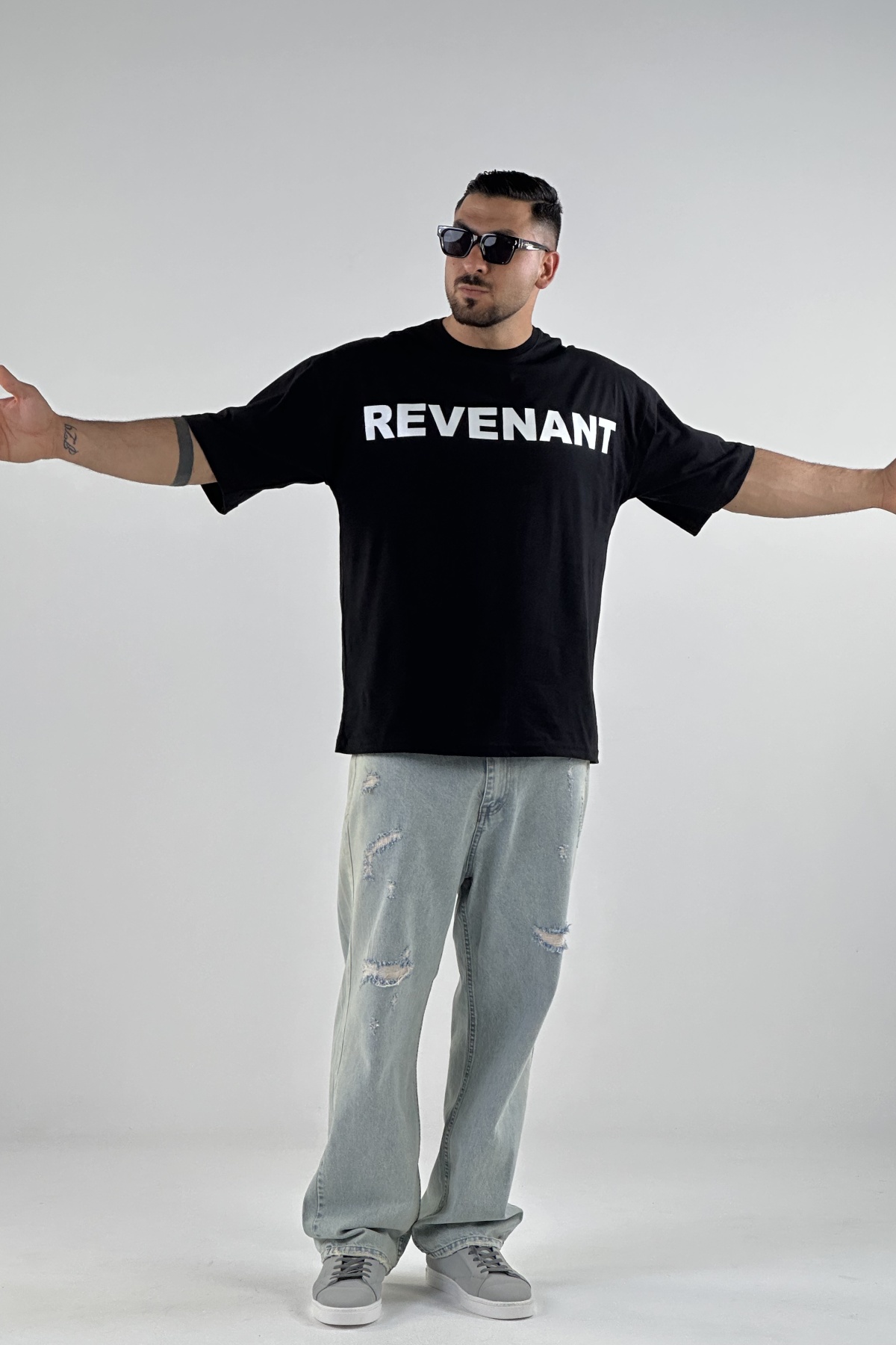 تیشرت چاپ REVENANT پنبه  (7732)