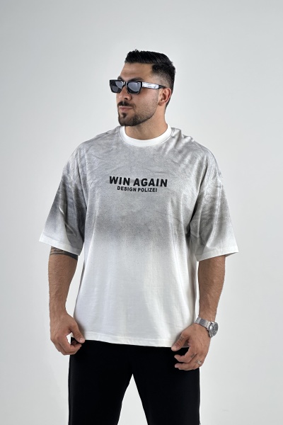 تیشرت WIN AGAIN پنبه  (7776)