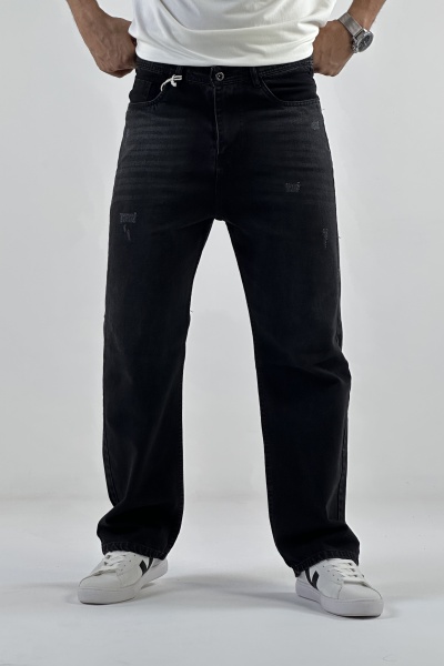 شلوار بگ ذغالی  (7580)