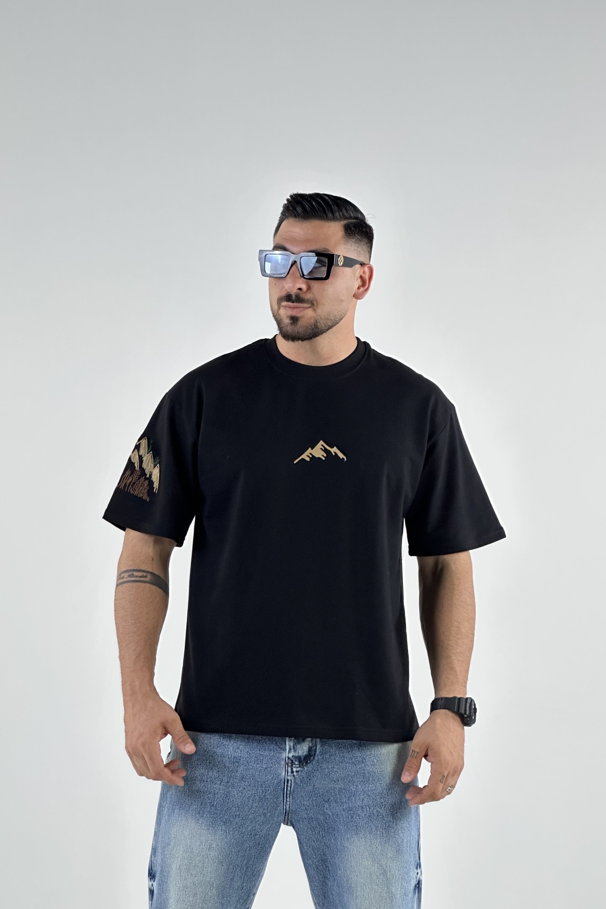 تیشرت گلدوزی کوه   (8128)