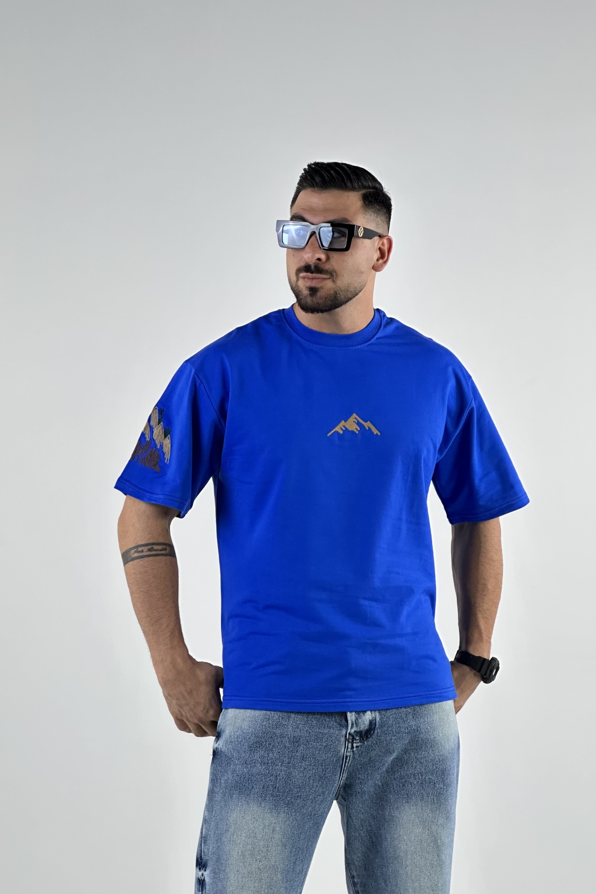 تیشرت گلدوزی کوه   (8128)