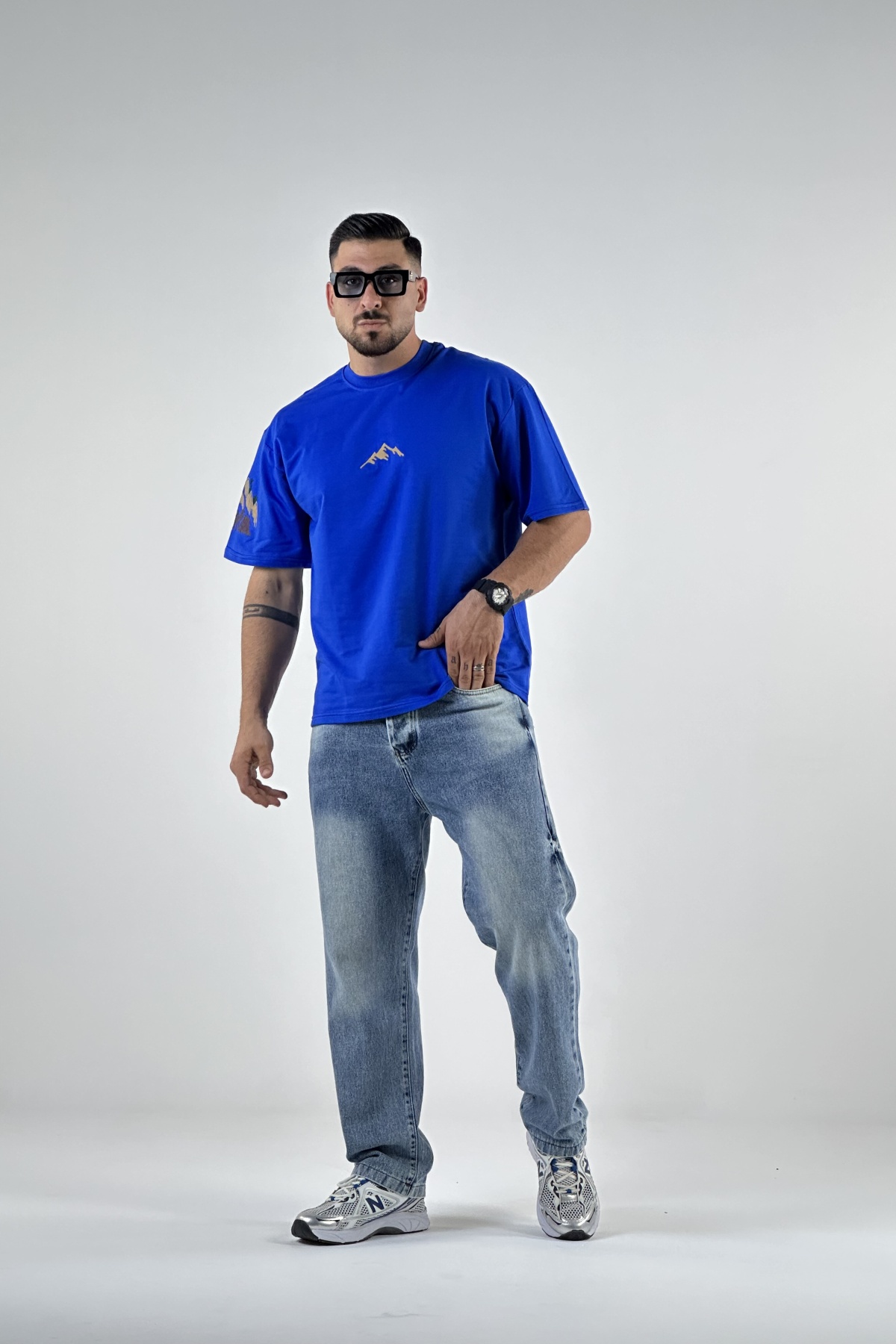 تیشرت گلدوزی کوه   (8128)