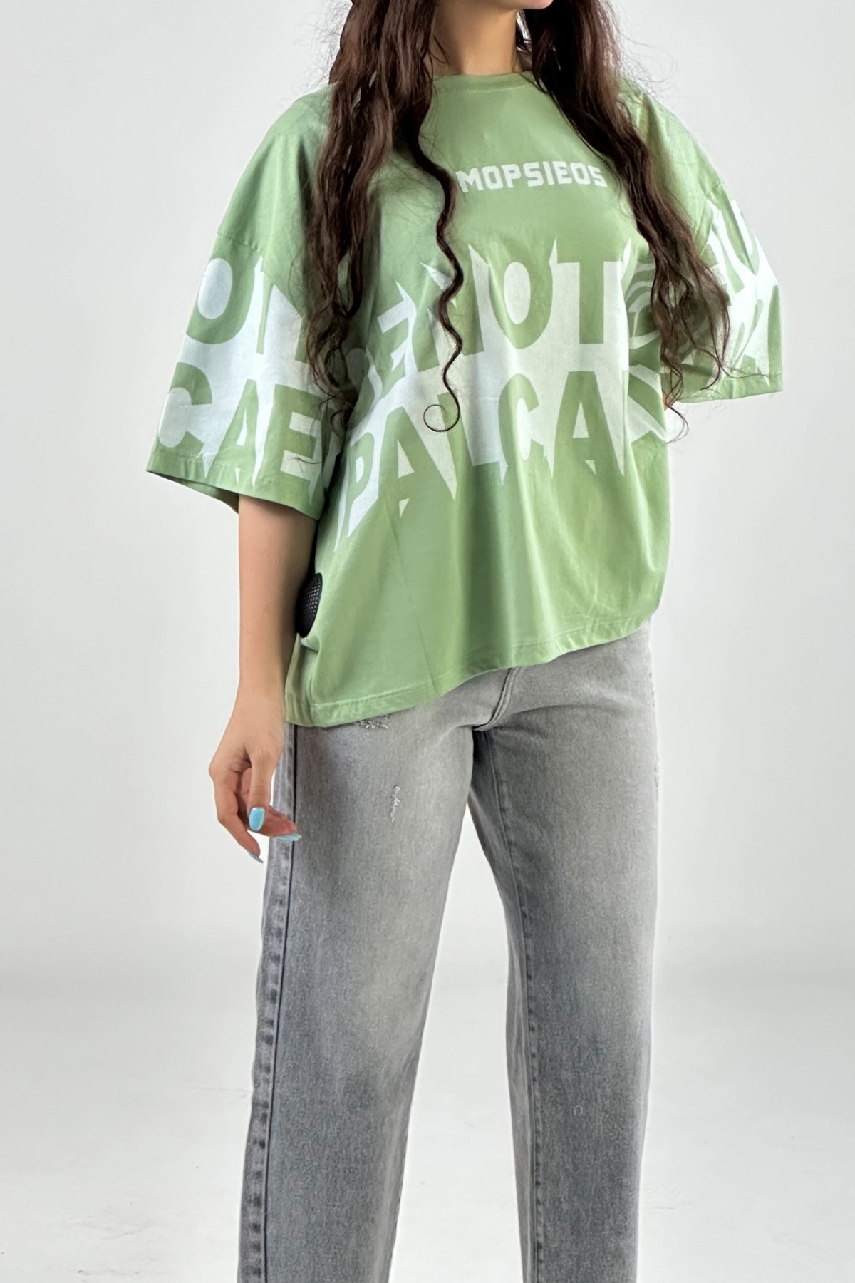 تیشرت چاپ MOPSIEOS پنبه  (8024)