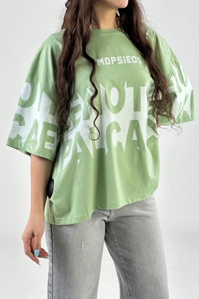 تیشرت چاپ MOPSIEOS پنبه  (8024)