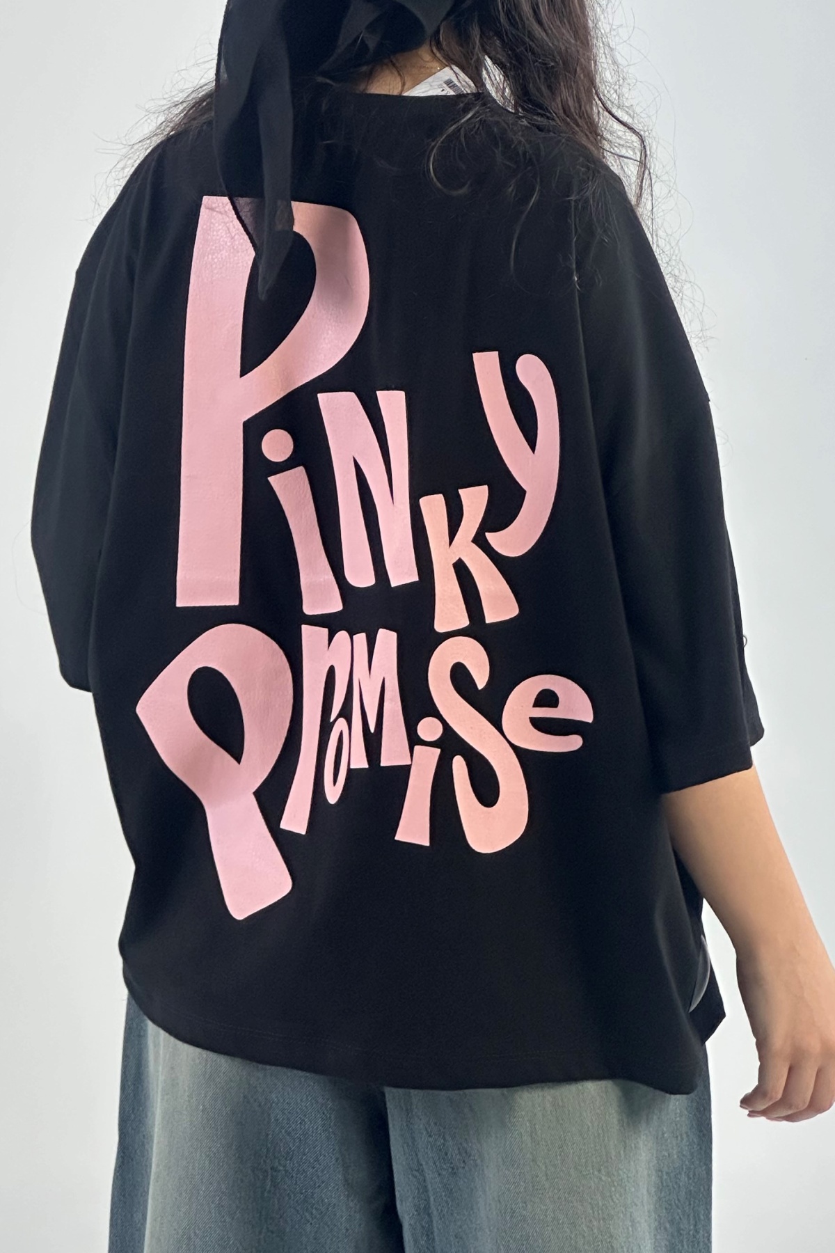 تیشرت چاپ PINKY پنبه (8024)
