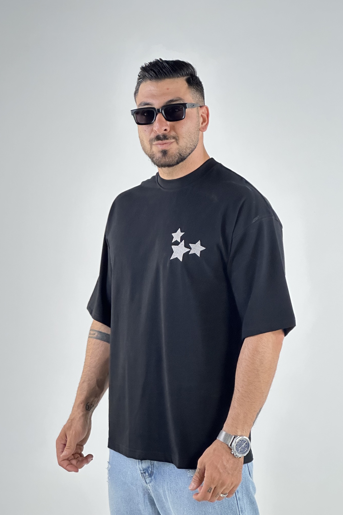 تیشرت گلدوزی ستاره  (8267)