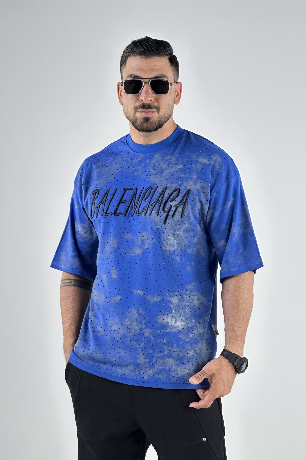 تیشرت گلدوزی BALENCIAGA ماکان (8264)