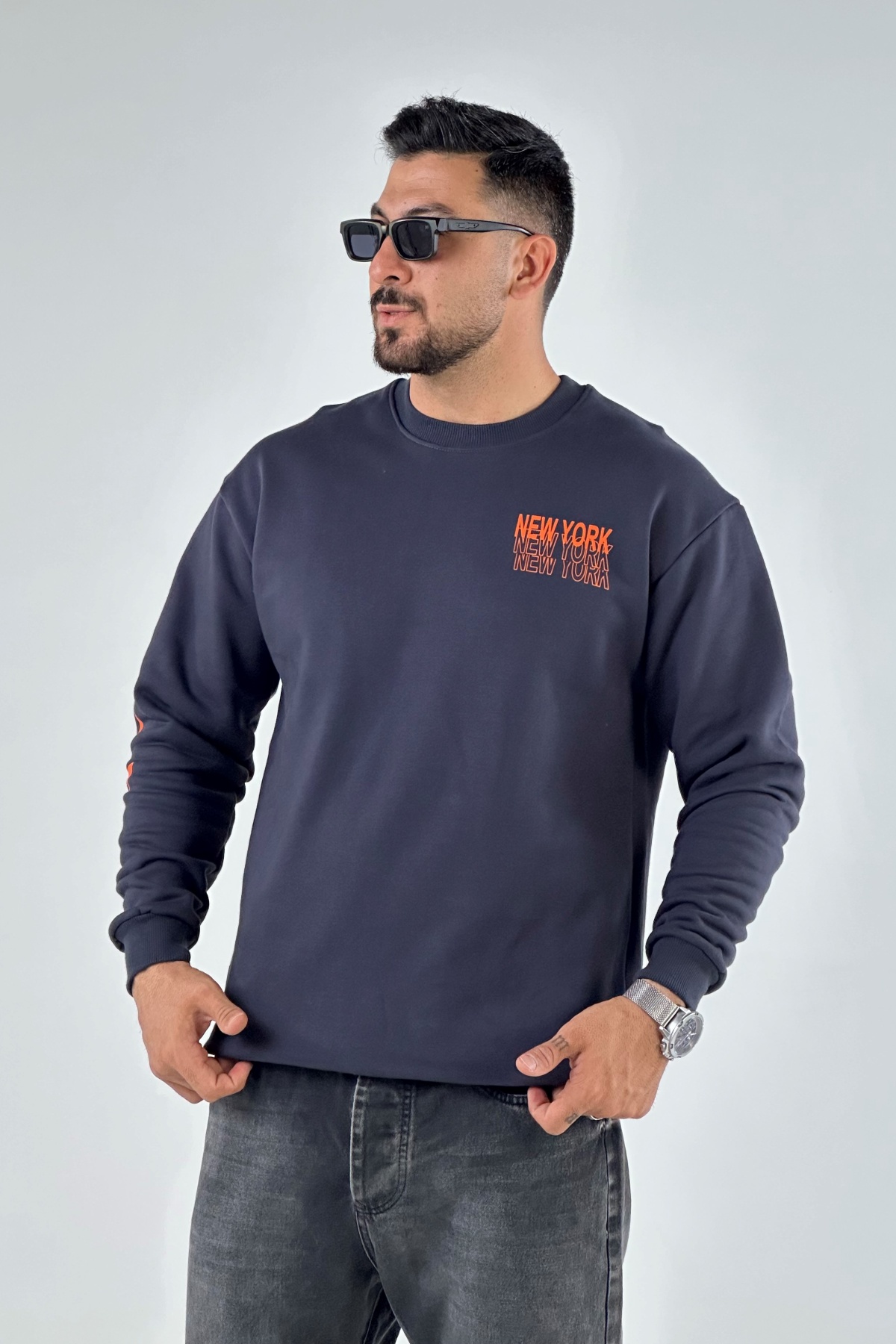 دورس چاپ NEW YORK سه نخ (8535)