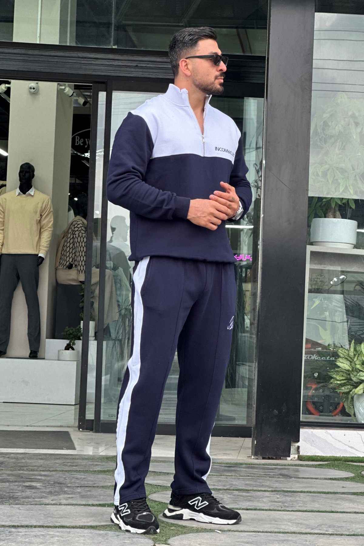 ست دورس نیم زیپ  (8528)