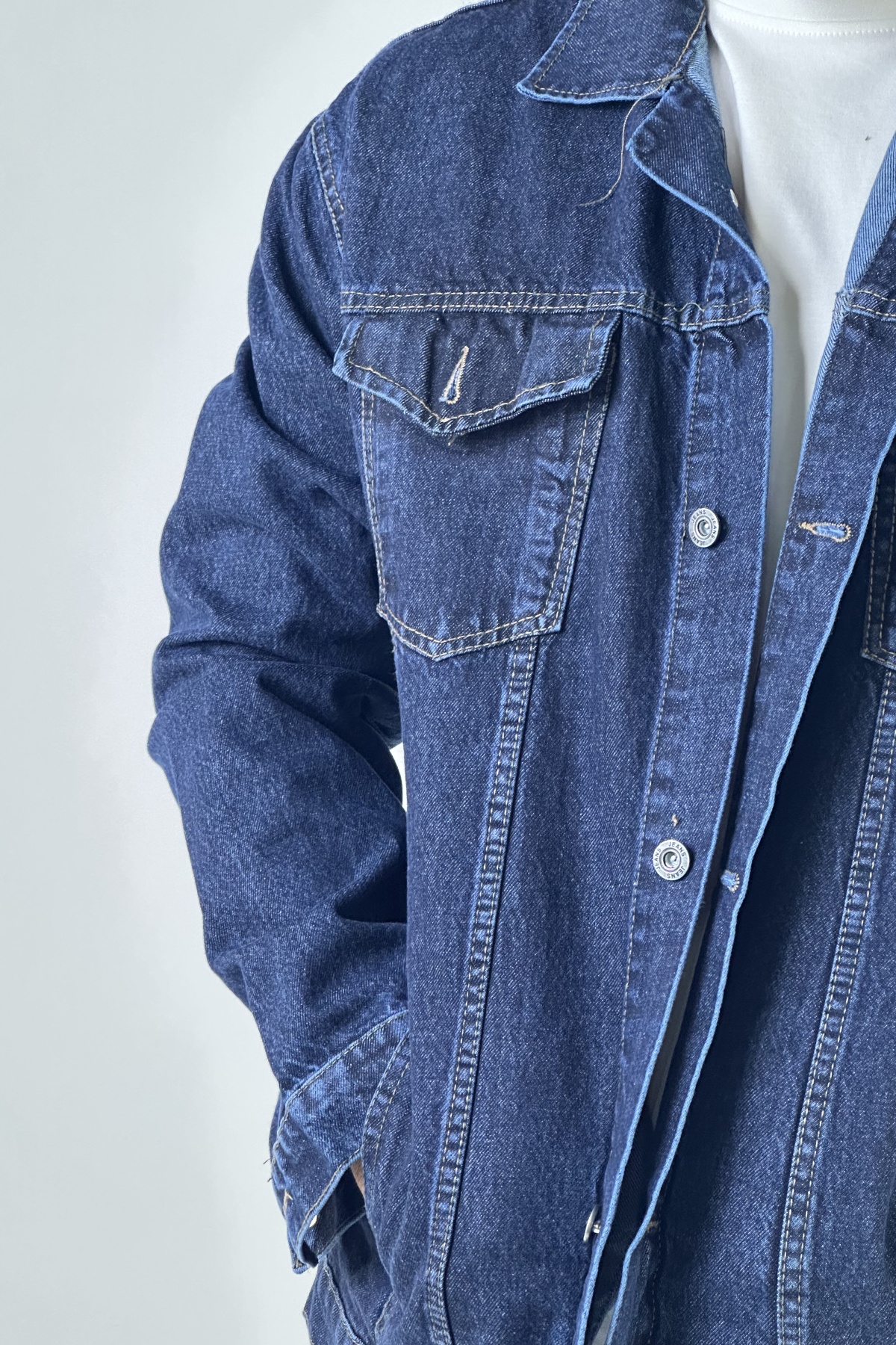 کت جین 4 جیب  (8492)