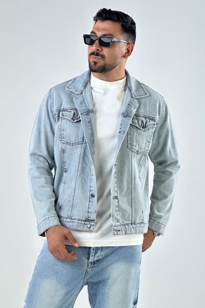 کت جین 4 جیب  (8492)