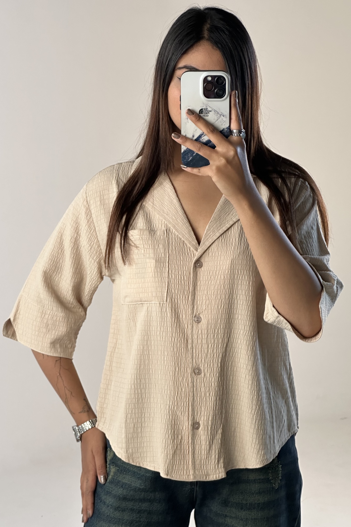 شومیز یقه انگلیسی (7994)