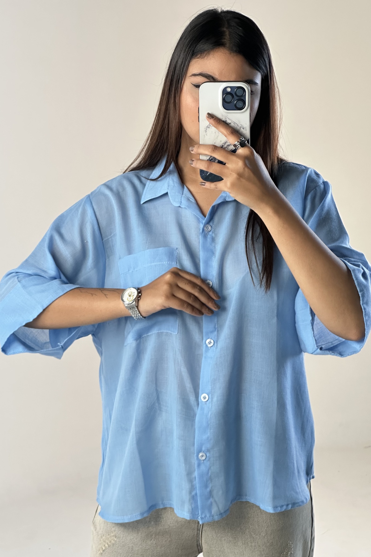 شومیز حریر (8154)