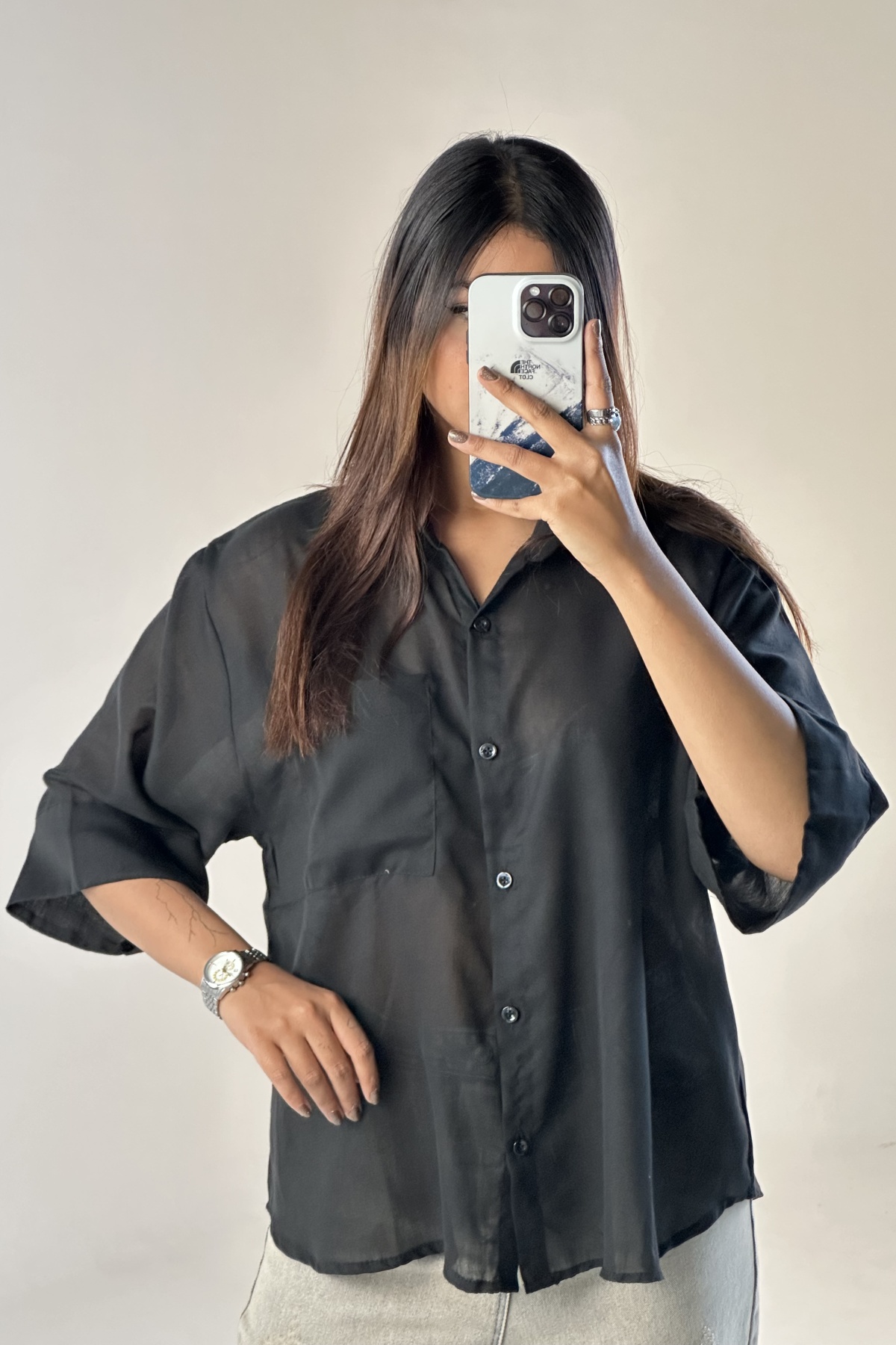 شومیز حریر (8154)