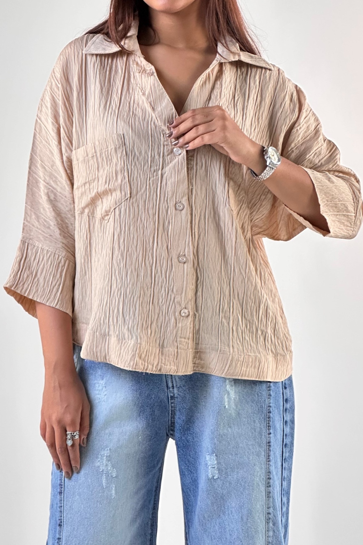 شومیز چروک (8020)