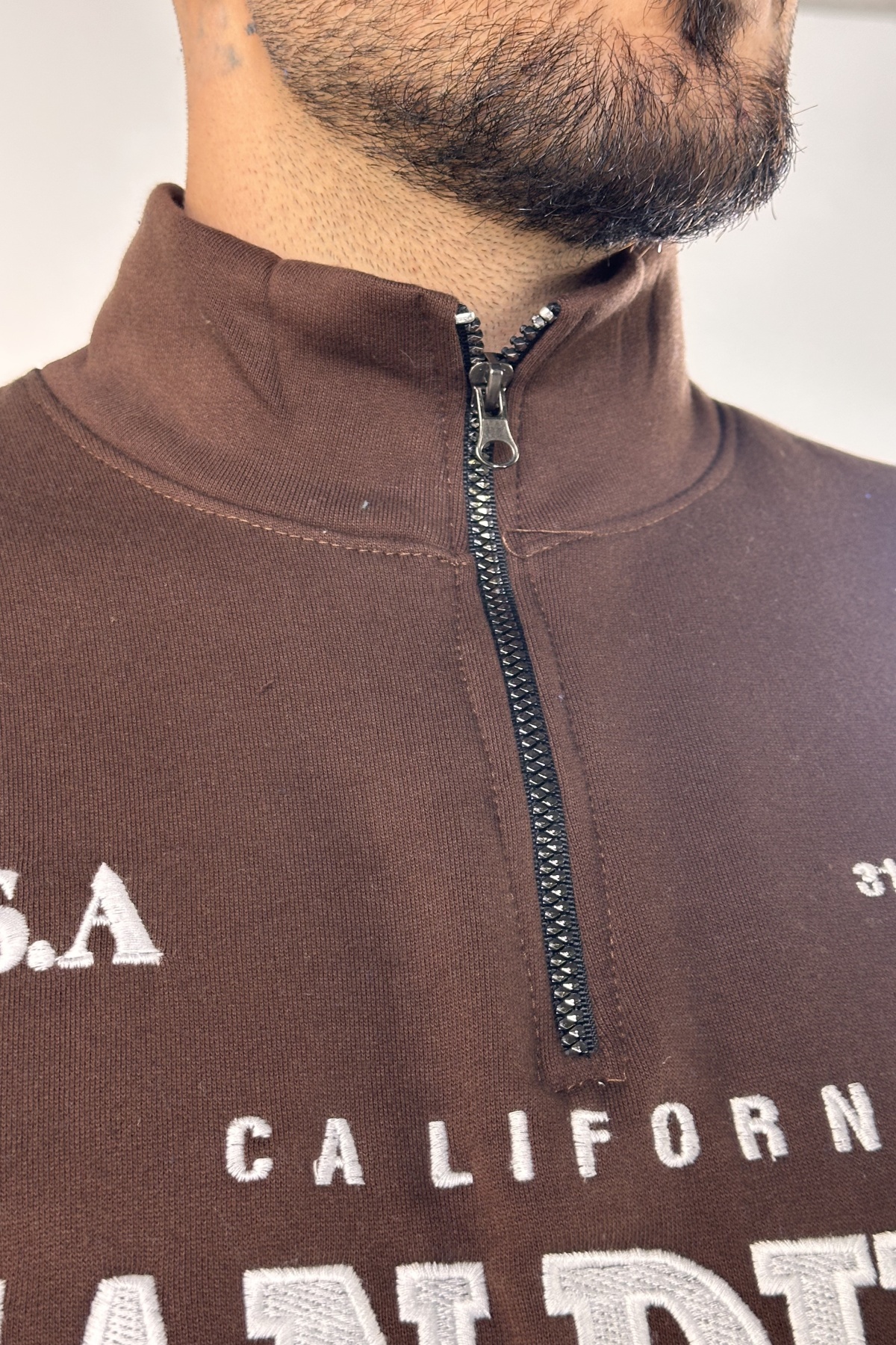 نیم زیپ گلدوزی SAN DIEGO دورس (8993)